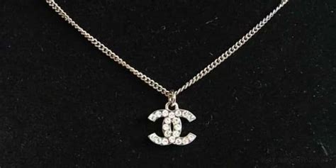 silver chanel necklace dupe